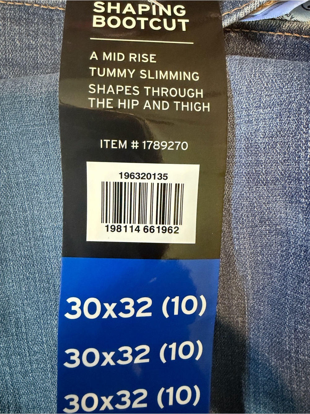 Levi's Medium Blue Boot Cut Jeans - Picture 2 of 5